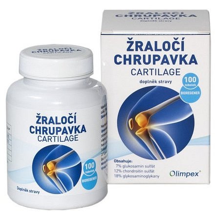 Žraločí chrupavka Cartilage 100 tobolek