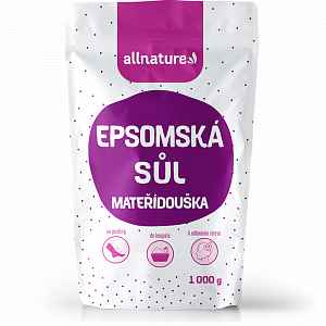 Allnature Epsomská sůl Mateřídouška 1000 g