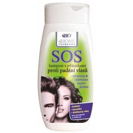 Bione Cosmetics SOS šampon proti padání vlasů 200ml