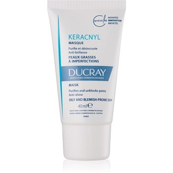 Ducray Keracnyl čisticí maska pro pleť s nedokonalostmi  40 ml