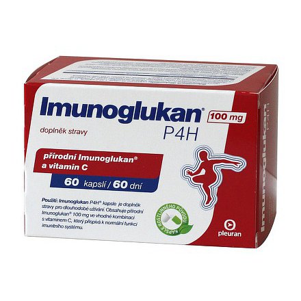 Imunoglukan P 4 H orální tobolky 60 x 100 mg