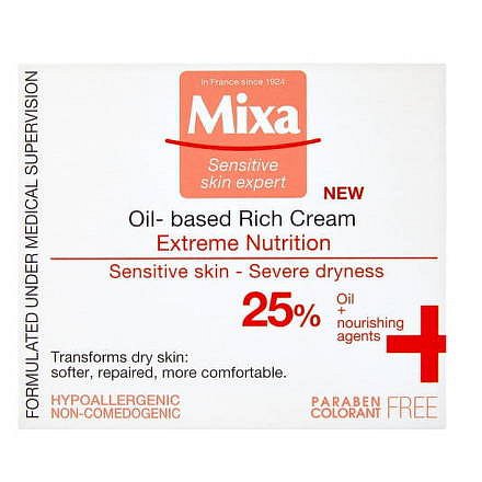 Mixa Sensitive Skin Expert bohatý vyživující krém Extreme Nutrition 50ml