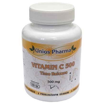Uniospharma Vitamin C 500mg Time released tbl.100