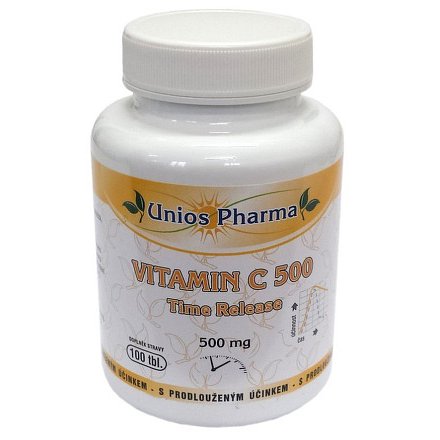 Uniospharma Vitamin C 500mg Time released tbl.100