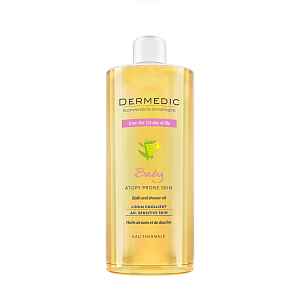 Dermedic Linum Emolient sprchový a koupelový olej pro atopickou pokožku 500 ml