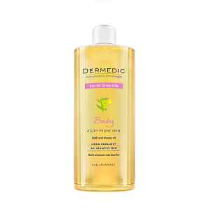 Dermedic Linum Emolient sprchový a koupelový olej pro atopickou pokožku 500 ml