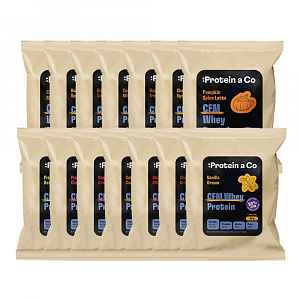 Protein&Co CFM WHEY 80 - balení 13 proteinových vzorků