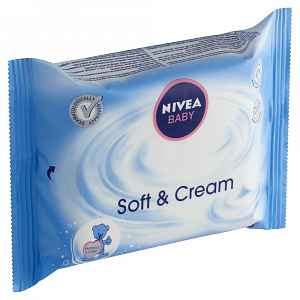 NIVEA Baby čist.ubrousky Soft-Creme 20ks