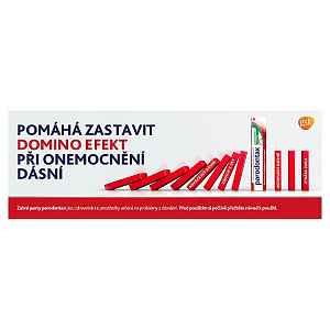 Parodontax Zubní pasta proti krvácení dásní Fluoride Tripack  3 x 75 ml