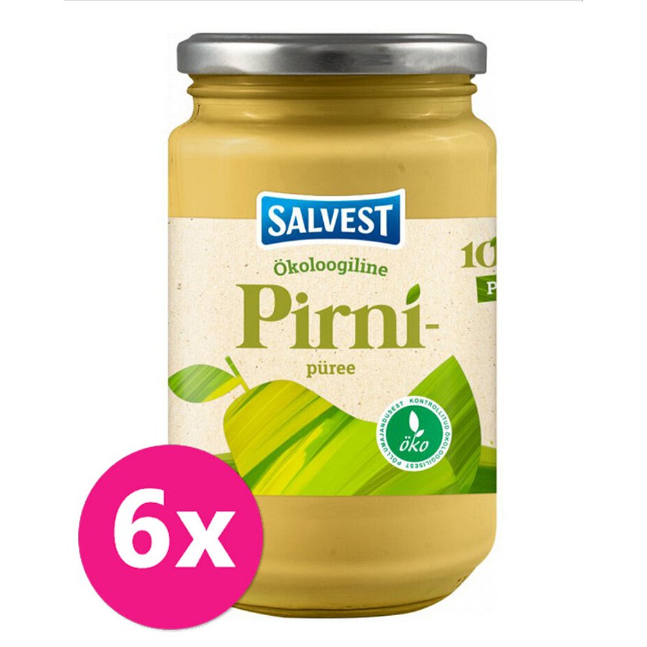 6x SALVEST Family BIO Hruška 100% 450 g