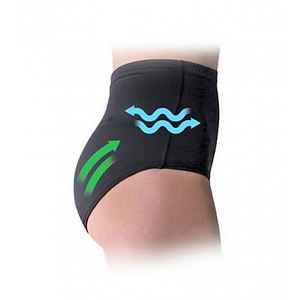 Be MaaMaa Speciální tvarující kalhotky PROSKIN Push-up - černé