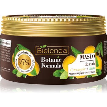 Bielenda Botanic Formula Lemon Tree Extract + Mint vyživující tělové máslo  250 ml