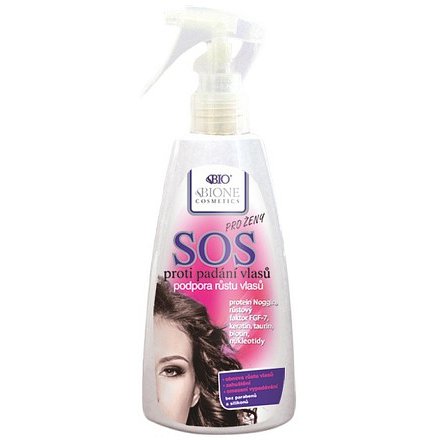 Bione Cosmetics SOS sprej proti padání vlasů pro ženy 200ml