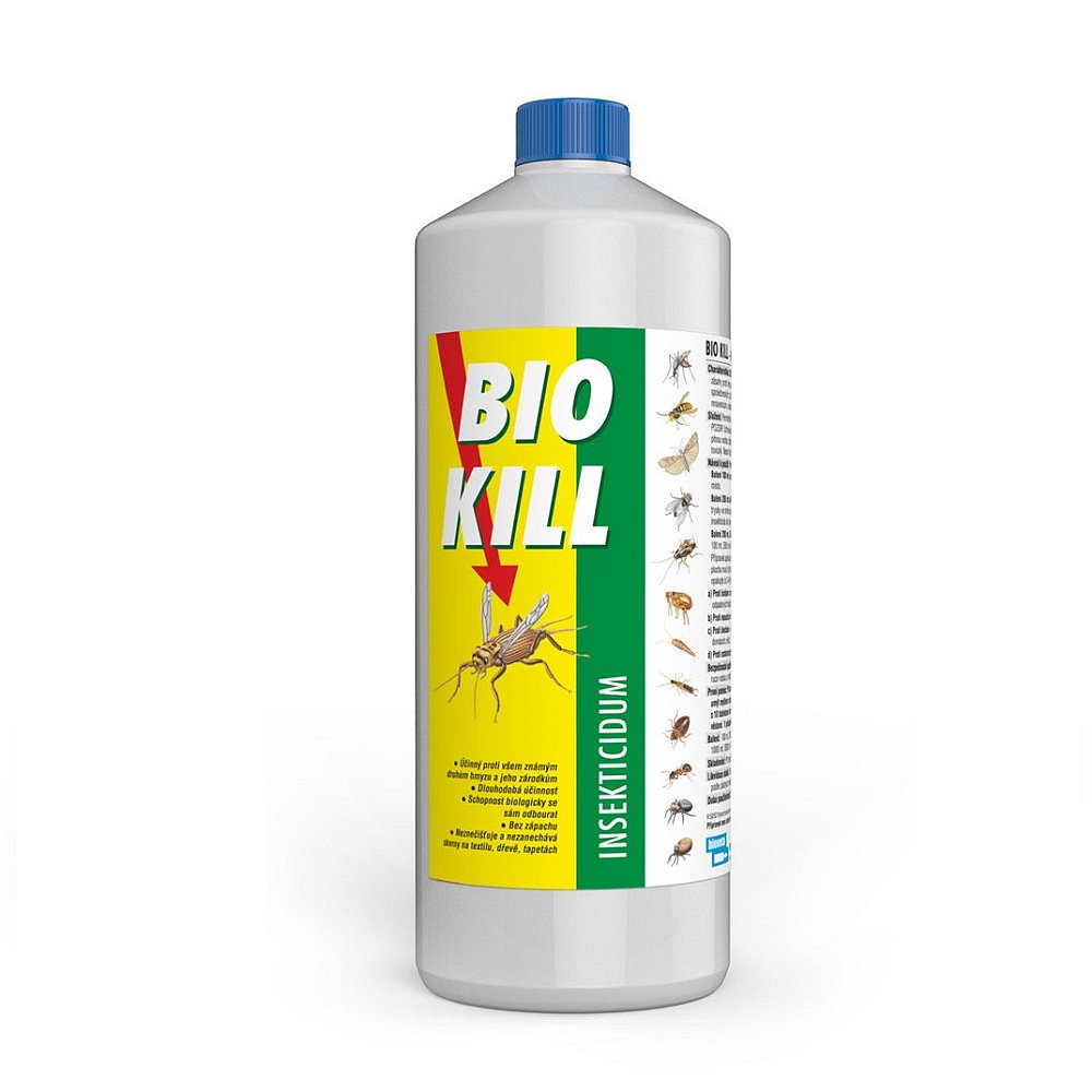 BIOVETA Bio Kill insekticid 1000 ml (zásobní balení)