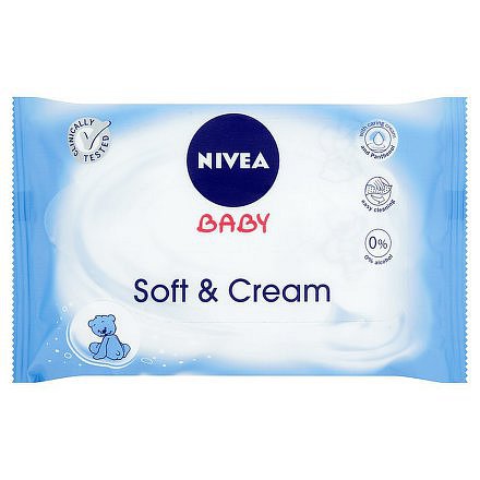 NIVEA Baby čist.ubrousky Soft-Creme 20ks