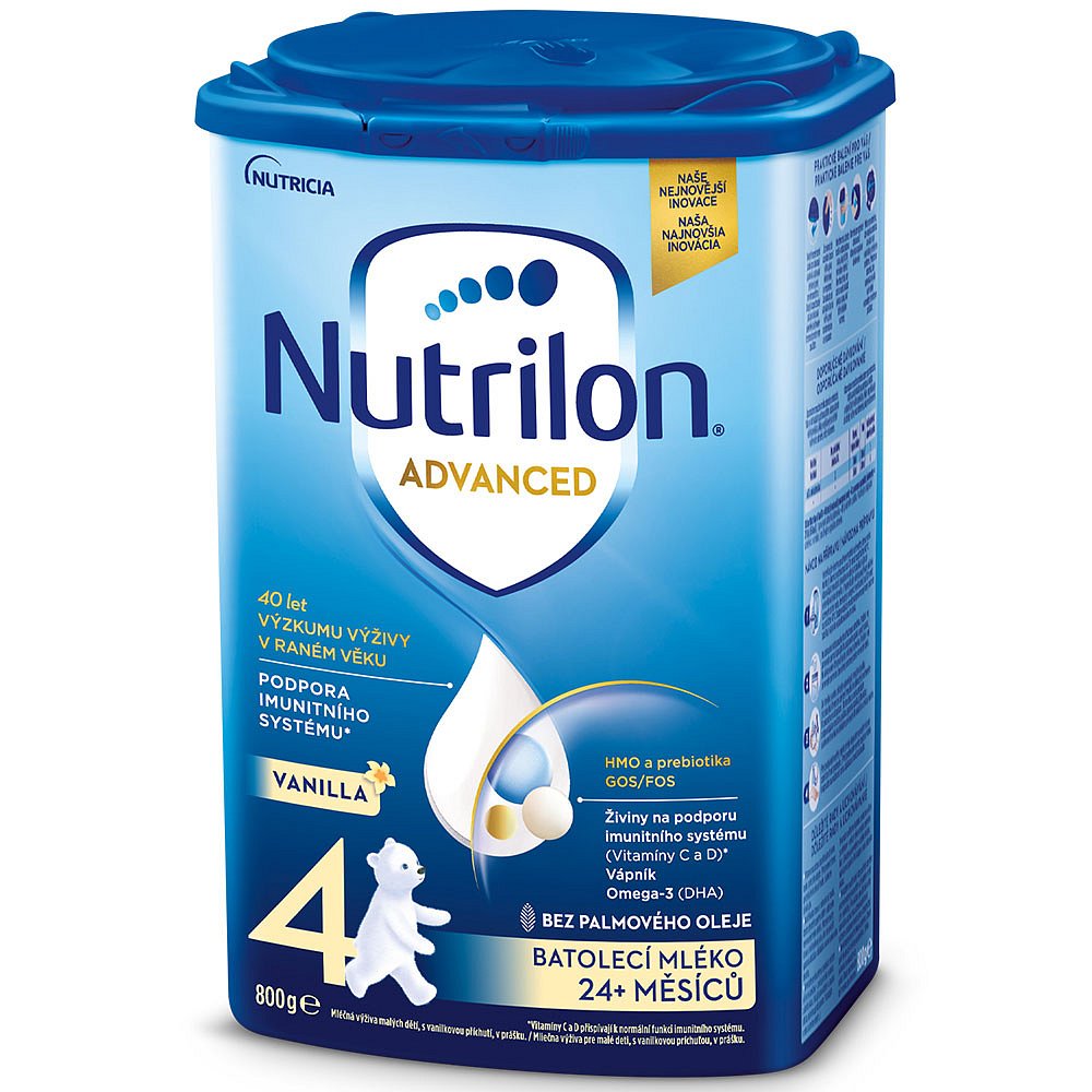 NUTRILON 4 Advanced Pokračovací batolecí mléko od 24-36 měsíců 800 g