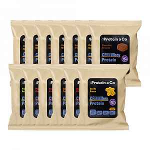 Protein&Co CFM WHEY 80 - balení 13 proteinových vzorků