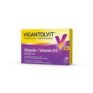 VIGANTOLVIT D3 2000 I.U., 60 tobolek