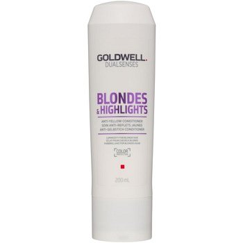 Goldwell Dualsenses Blondes & Highlights kondicionér pro blond vlasy neutralizující žluté tóny  200 ml