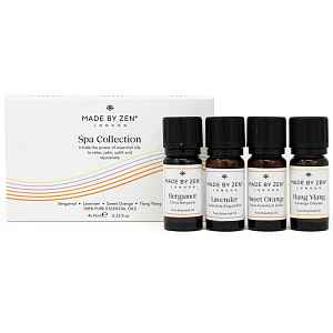 MADE BY ZEN Spa Collection esenciální vonný olej dárková sada 4x10 ml