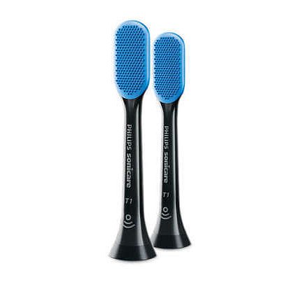 Philips Sonicare TongueCare+ Hlavice na čištění jazyka 2 ks černá HX8072/11