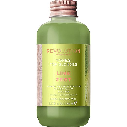 Revolution Haircare Tones for Blondes Barva na vlasy Lime Zest 150ml