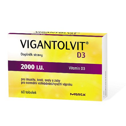 VIGANTOLVIT D3 2000 I.U., 60 tobolek