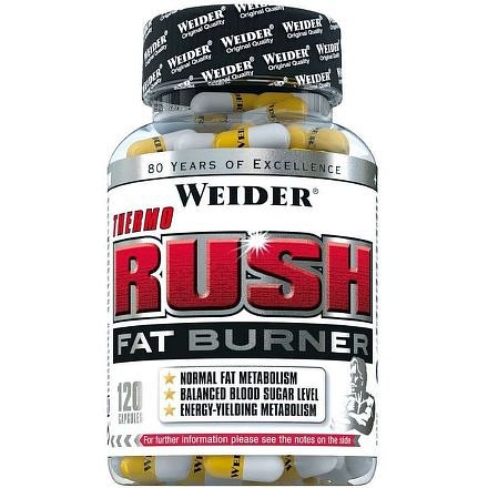 Weider, Thermo Rush Fat Burner, 120 kapslí