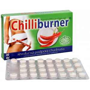 Chilliburner - podpora hubnutí tablety 30ks