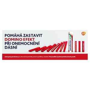 Parodontax Zubní pasta proti krvácení dásní bez fluoridu Classic Tripack 3 x 75 ml