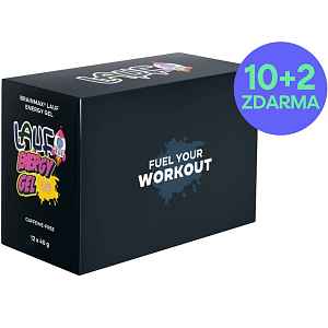 BrainMax LAUF® Energy Gel Příchuť: Slané jablko bez kofeinu 12x40 g
