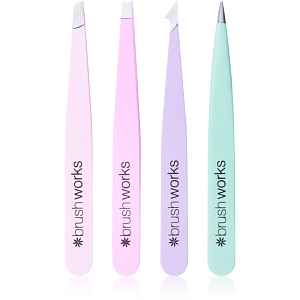 Brushworks Tweezer Set Pastel sada pinzet