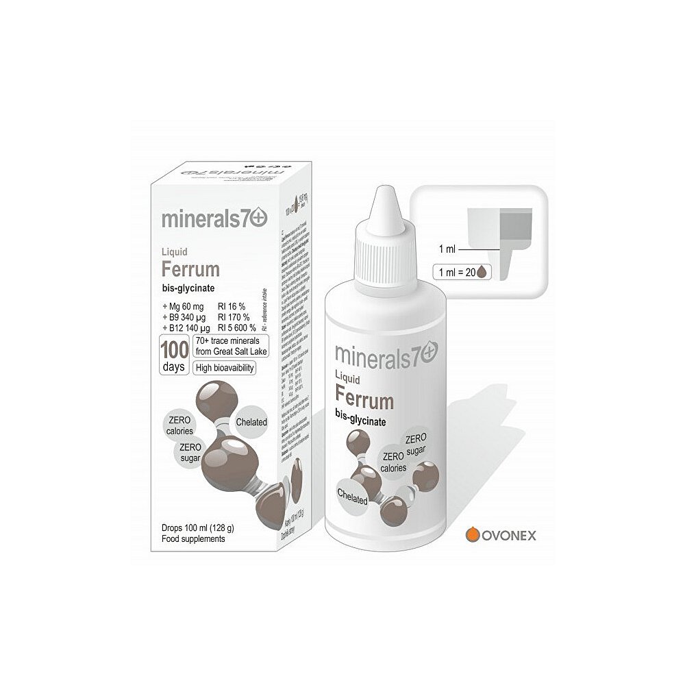 MINERALS70 Liquid Ferrum 100 ml