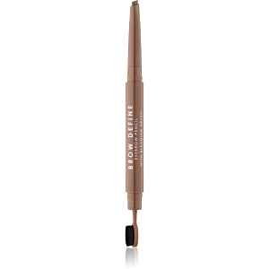 MUA Makeup Academy Brow Define tužka na obočí s kartáčkem odstín Mid Brown 0.25 g