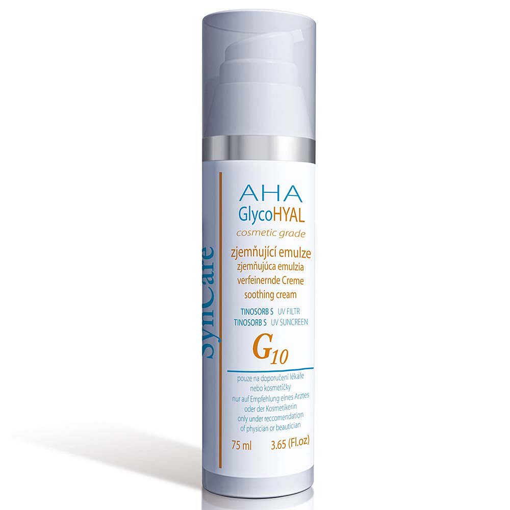 SYNCARE GlycoHYAL G10 AHA Zjemňující emulze 75 ml