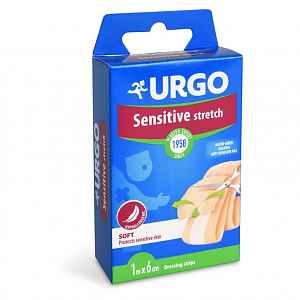 URGO SENSITIVE Citlivá pokožka náplast 1mx6cm NOVÁ