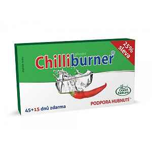 Chilliburner podpora hubnutí tablety 45ks + 15 zdarma