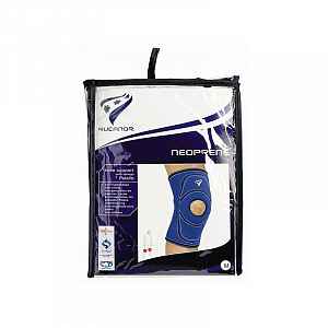 Rucanor Neoprenová bandáž Patella na koleno, Barva: modrá Velikost: XL