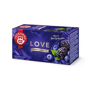 TEEKANNE Love blueberry blackberry čaj 20 sáčků