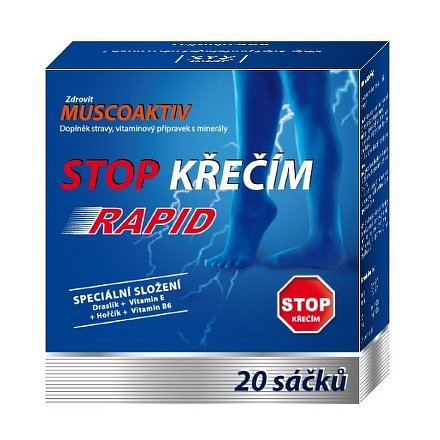 Zdrovit Muscoaktiv Stop křečím Rapid 20sáčků