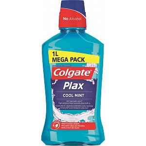 Colgate Plax Multi Protection Cool Mint ústní voda bez alkoholu 1000 ml