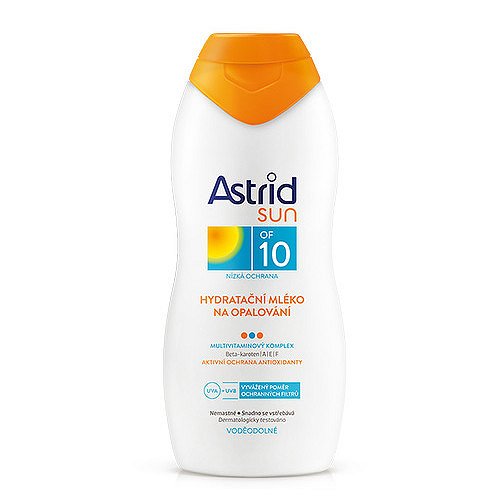 Astrid Sun hydratační mléko na opalování easy spray OF 10  150 ml