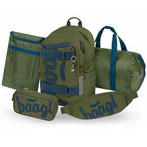 Baagl Školní set Skate Olive II