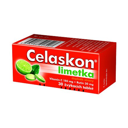 Celaskon Limetka tablety žvýkací 30