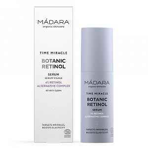 MÁDARA TIME MIRACLE Botanic Retinol pleťové sérum 30 ml