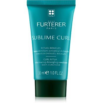 René Furterer Sublime Curl kondicionér pro podporu přirozených vln 30 ml