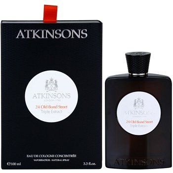 Atkinsons 24 Old Bond Street Triple Extract kolínská voda pro muže 100 ml