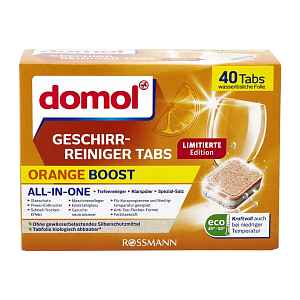 Domol Tablety do myčky All in One Orange Boost 40 ks
