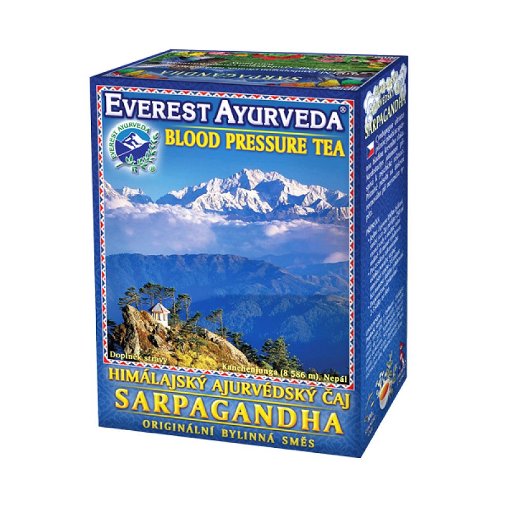 EVEREST-AYURVEDA SARPAGANDHA Zvýšený krevní tlak 100 g sypaného čaje