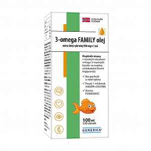 Generica 3-omega FAMILY olej 100 ml